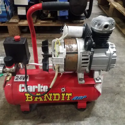 CLARKE BANDIT V 4.2CFM 8 LITRE 1HP AIR COMPRESSOR (230V)