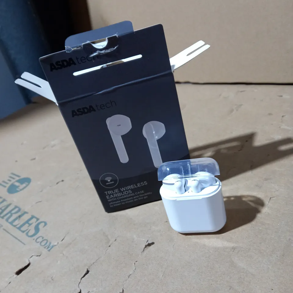 ASDA TECH BLUETOOTH TRUE WIRELESS EARBUDS 