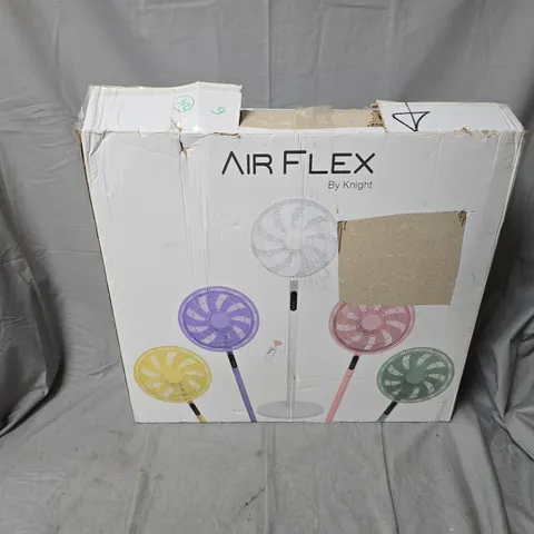 AIRFLEX BY KNIGHT DESK FAN IN YELLOW – BOXED