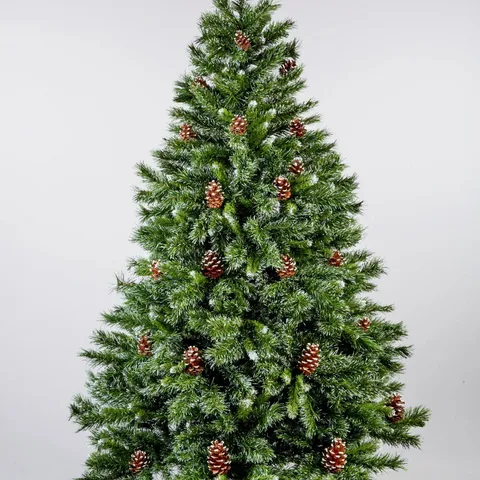 BOXED 7FT FROSTED SNOW QUEEN TREE - COLLECTION ONLY