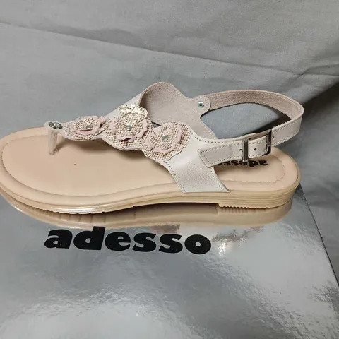 ADESSO ROSE GOLD SANDALS – UK 7 (EU 40)