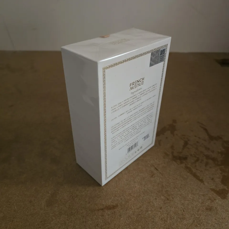 BOXED AND SEALED FRENCH AVENUE ESSENCE DE BLANC 100ML EDP BY FA PARIS 