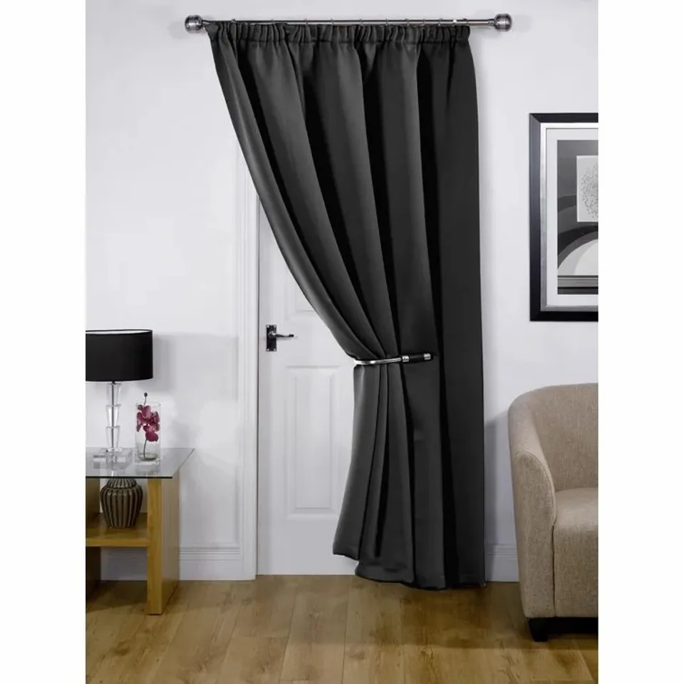 WIMPOLE PENCIL PLEAT BLACKOUT THERMAL FRENCH DOOR 