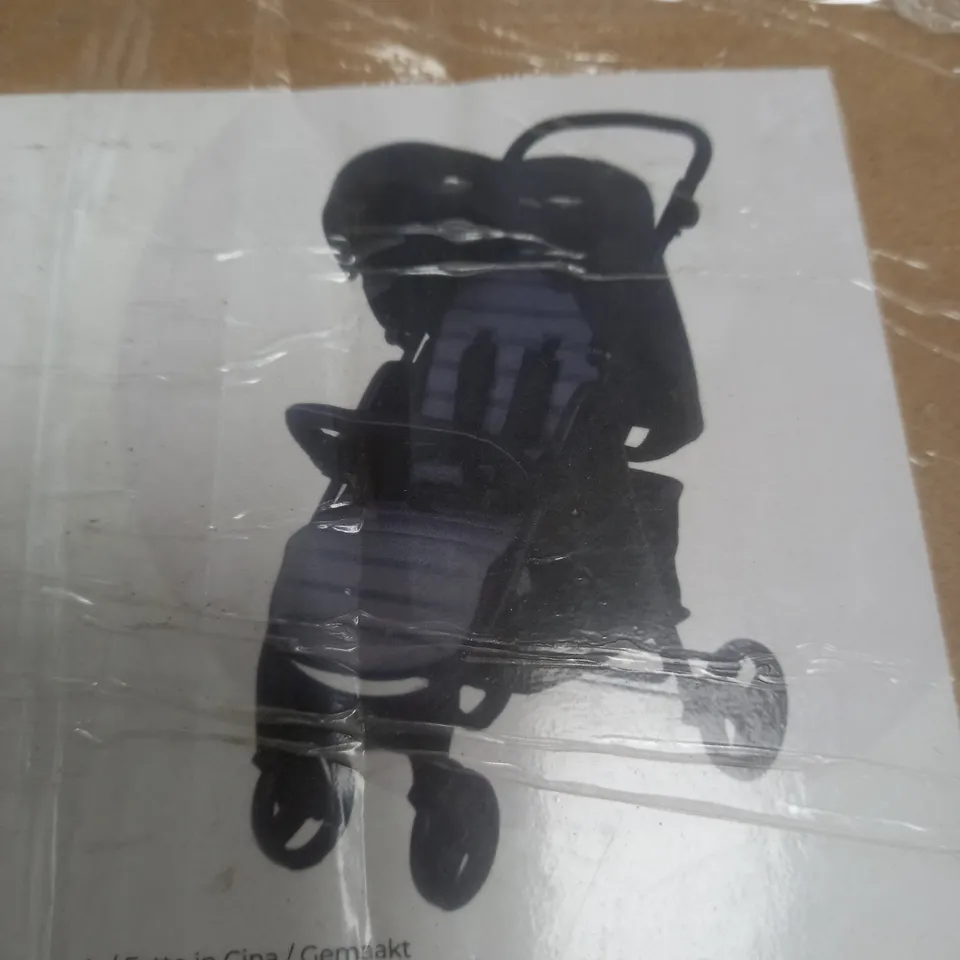 MY BABIIE MB30 PUSHCHAIR (BLACK / GREY)