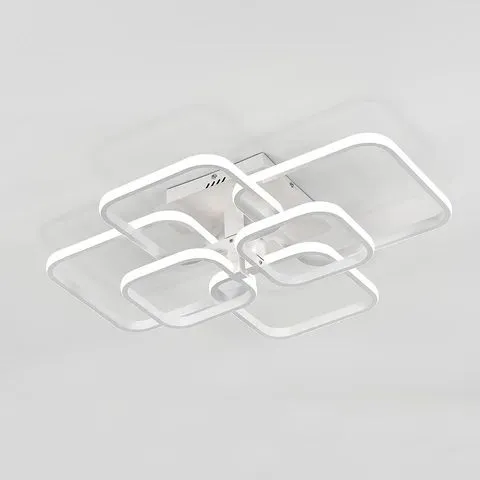 BOXED LIVINGANDHOME CONTEMPORARY LED ENERGY-EFFICIENT LIGHT-ADJUSTED SEMI FLUSH CEILING LIGHT, LG0586