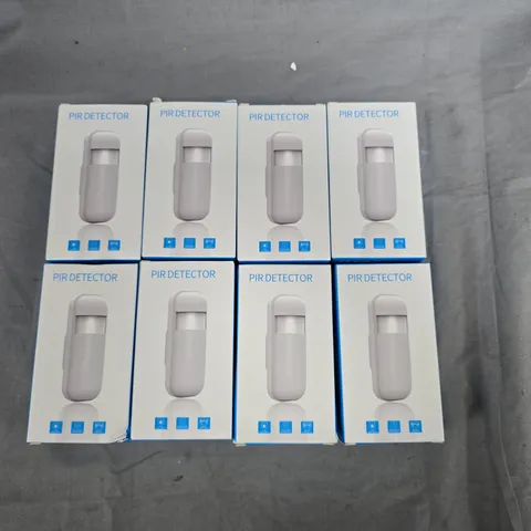 LOT OF 8 BOXED PIR DETECTORS