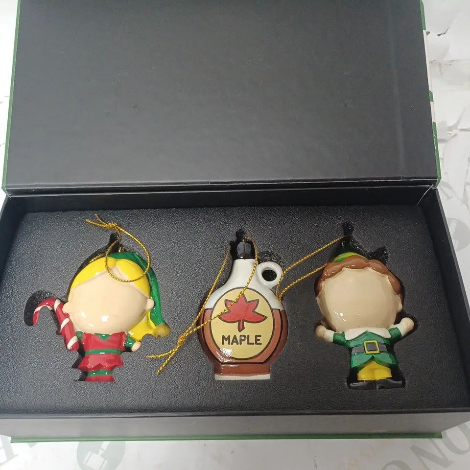 ELF ORNAMENT GIFT SET OF 3