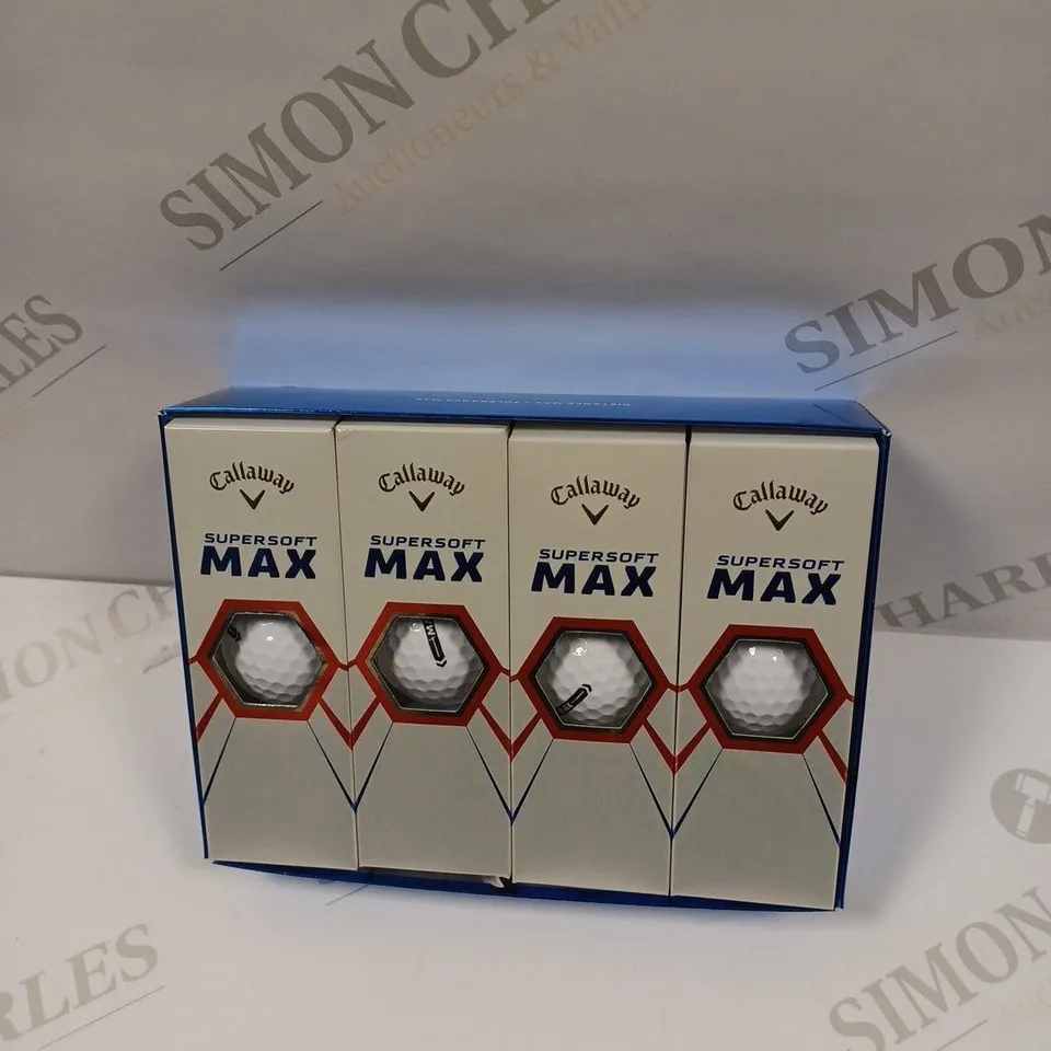 CALLAWAY SUPER SOFT MAX GOLF BALL SET