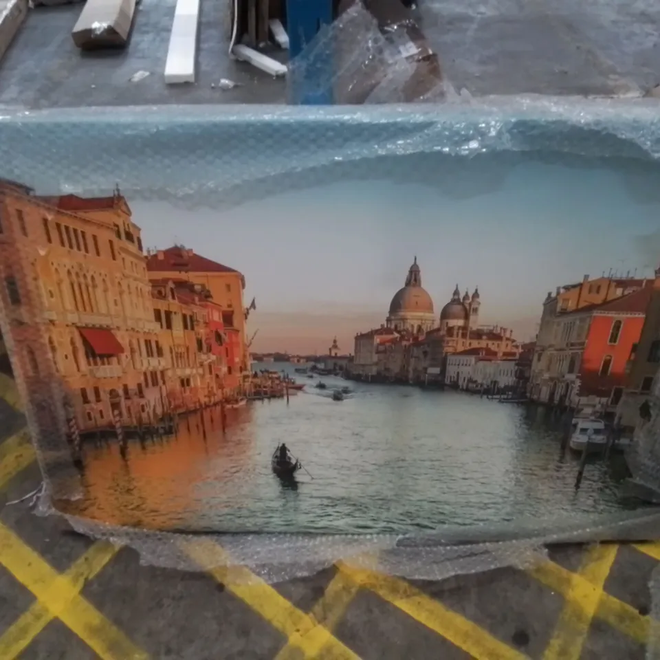 GONDOLA RIDE 5 VENICE- WRAPPED CANVAS 