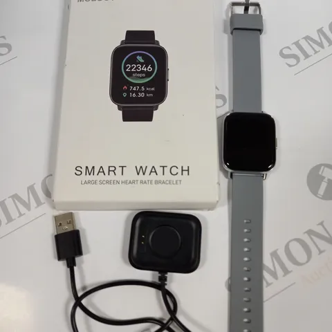 BOXED MOLOCY HEART RATE BRACELET SMART WATCH 