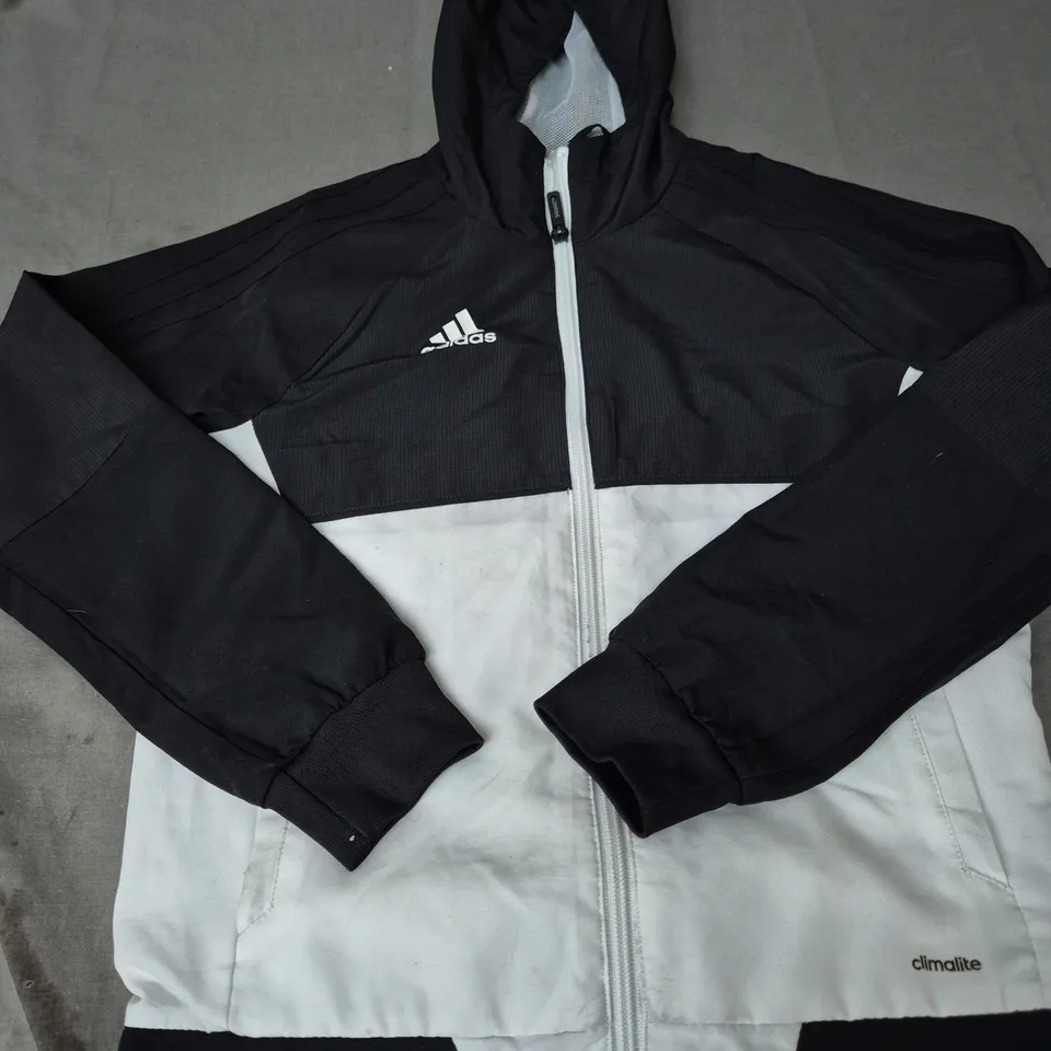 KIDS ADIDAS FULL ZIP JACKET SIZE 9-10 YEARS