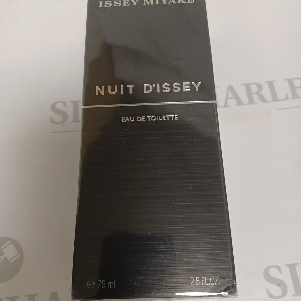 BOXED AND SEALED ISSEY MIYAKE NUIT D'ISSEY EAU DE TOILETTE 75ML