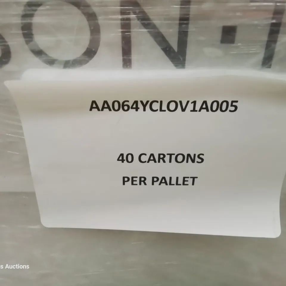 PALLET OF 40 CARTONS OF 5 BRAND NEW JOHNSONS CLOVELLEY WHITE TILES EACH 30 X 60cm 