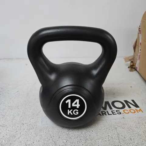 KETTLEBELL IN BLACK - 14 KG