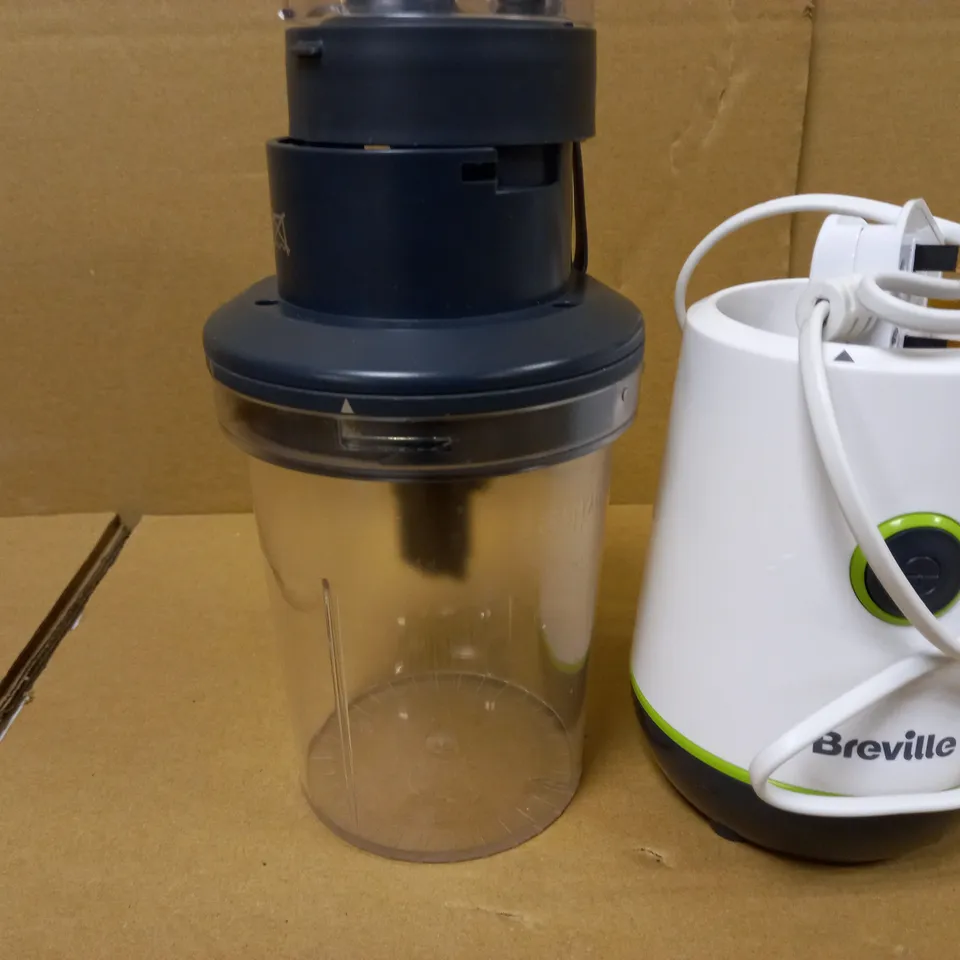 BREVILLE BLEND ACTIVE COMPACT FOOD PROCESSOR AND SMOOTHIE MAKER