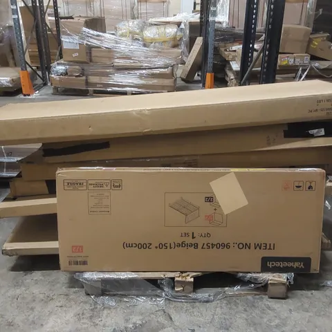 PALLET CONTAINING ASSORTED FURNITURE PARTS ECT