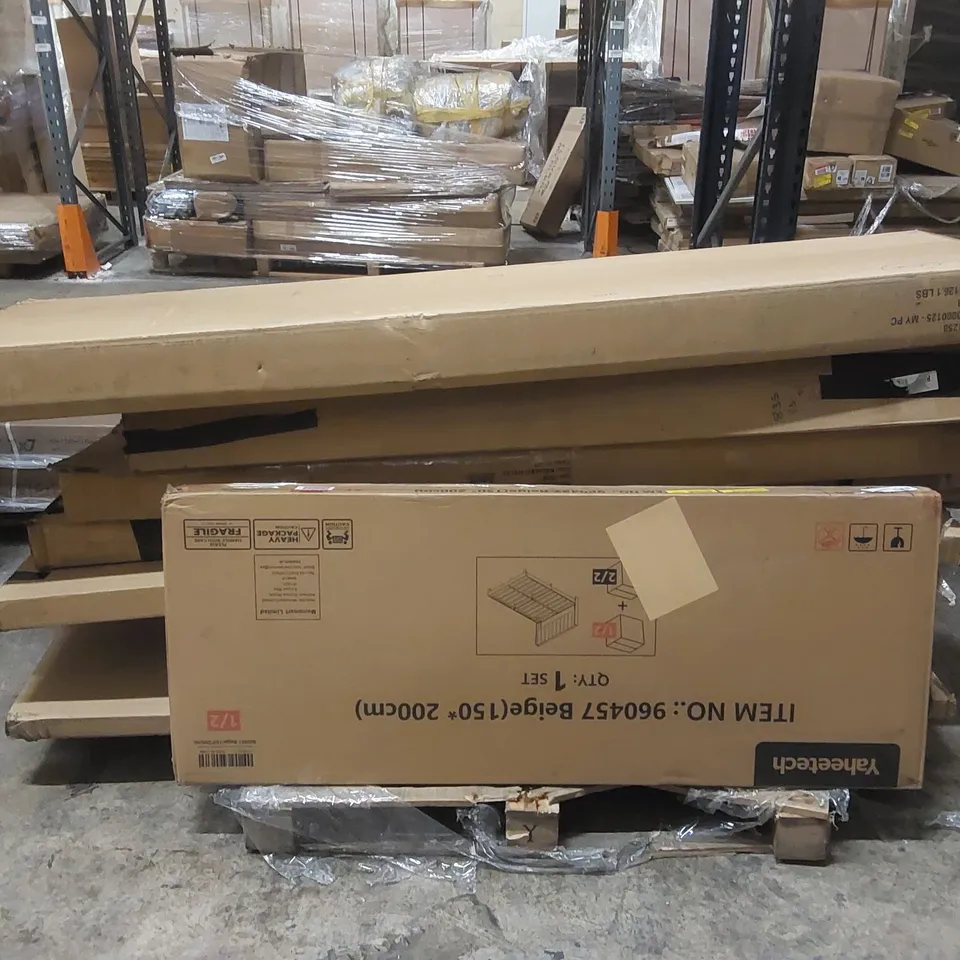PALLET CONTAINING ASSORTED FURNITURE PARTS ECT