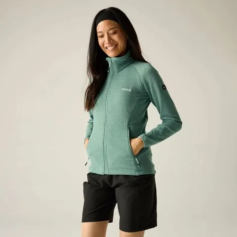 REGATTA WOMEN'S MALANA MIDLAYER | IVY MOSS GREEN UK I12 TAGGED