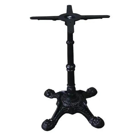 BOXED BOLERO CAST IRON ORNATE TABLE LEG BASE