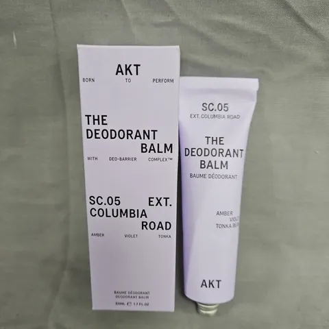 AKT THE DEODORANT BALM - 60ML AMBER VIOLET TONKA (BOXED)