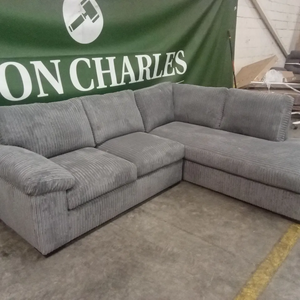 AMALFI STANDARD BACK FABRIC CORNER CHAISE SOFA RRP £949