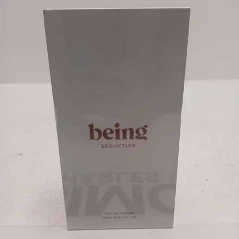 BOXED AND SEALED BEING SEDUCTIVE EAU DE PARFUM 100ML