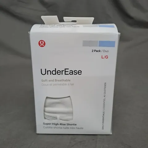 LULULEMON SUPER HIGH RISE SHORTIES SIZE L - X2