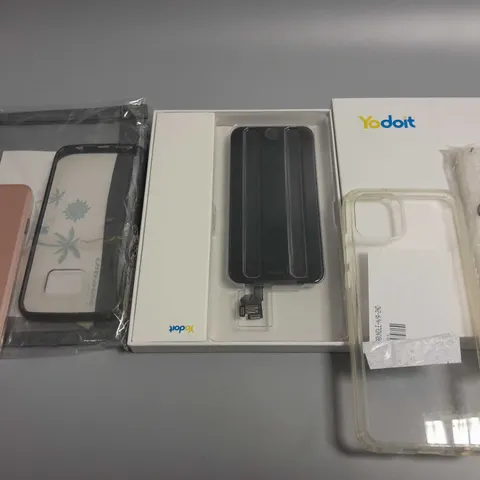 LOT OF 5 ASSORTED MOBILE PHONE CASES