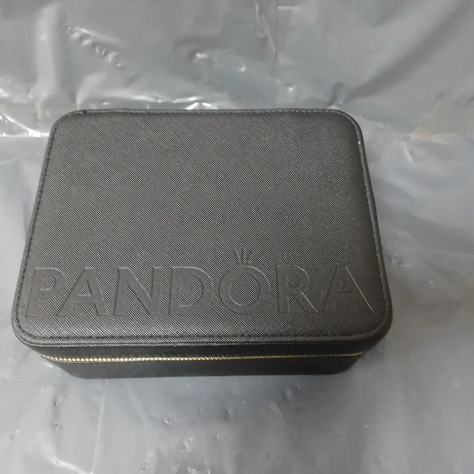 PANDORA JEWELLERY BOX WITH MIRROR BLACK