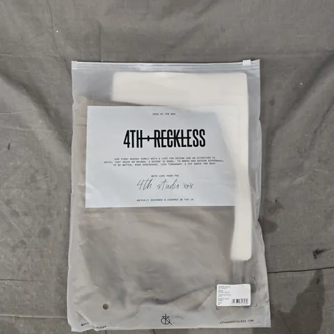 BAGGED 4TH RECKLESS NOVAH SKIRT IN KHAKI SIZE 8