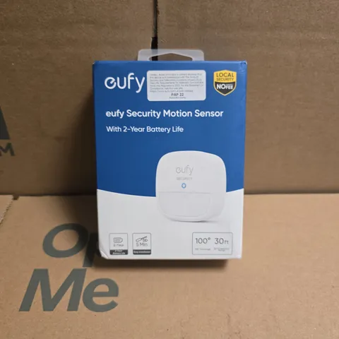 SEALED EUFY SECURITY MOTION SENSOR – WHITE BOXED