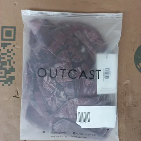 BAGGED OUTCAST SAMMIE MINI DRESS IN MAROON MIRAGE SIZE MEDIUM