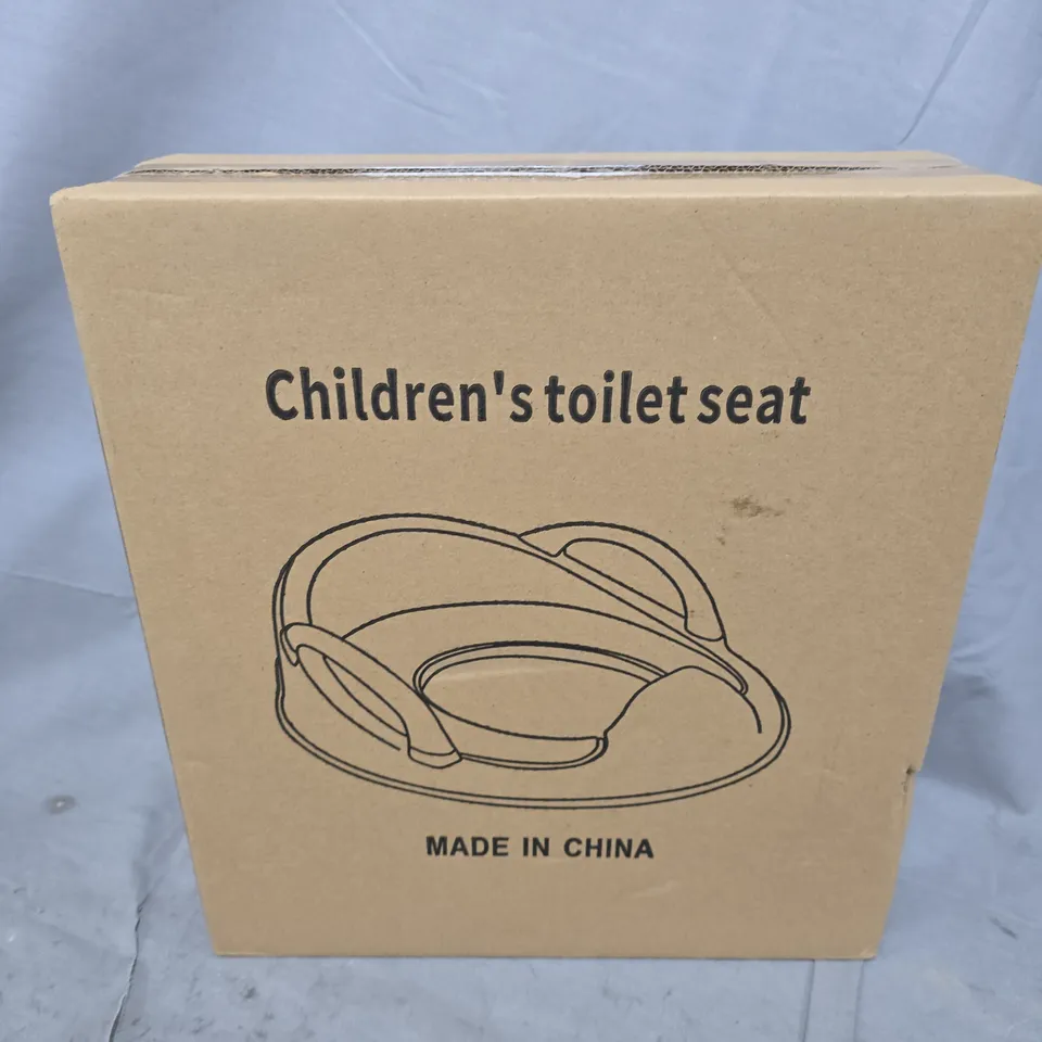 BOXED CHILDREN'S TOILET SEAT IN PINK 