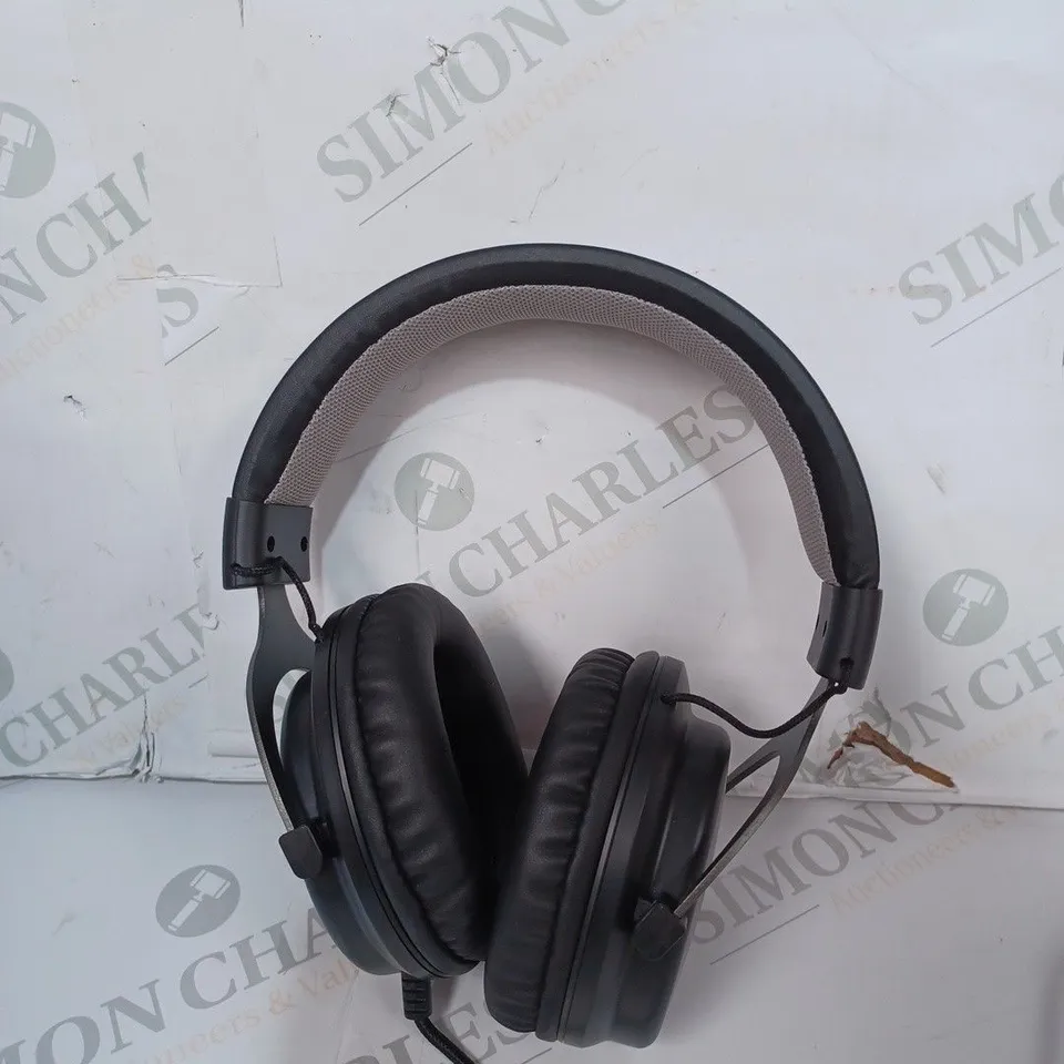 BOXED GAMING HEADSET IN BLACK  - 3.5MM AUDIO JACK