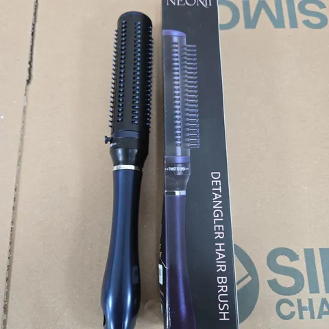 NEOMI DETANGLER HAIR BRUSH – DARK BLUE HANDLE, BOXED