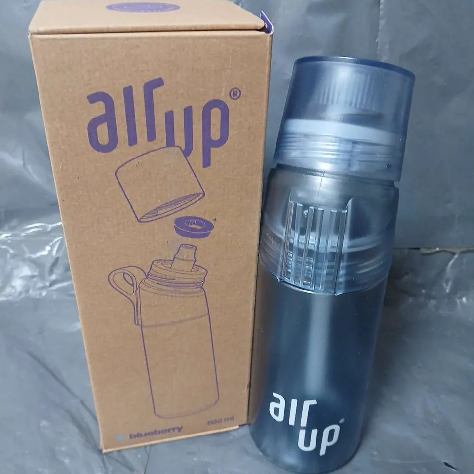 BOXED AIR UP 600ml BOTTLE IN BLUEBERRY COLOUR