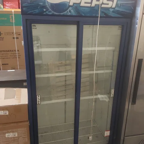 NESSO VULCAN 1000 S PEPSI BRANDED DRINKS DISPLAY REFRIGERATOR
