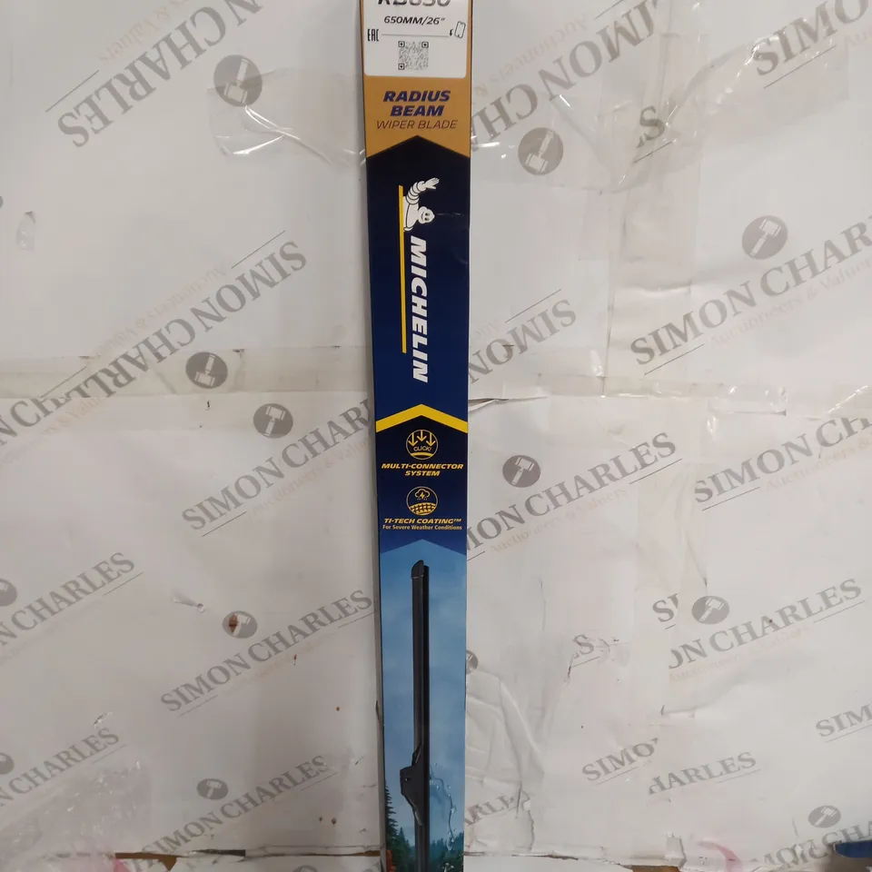 MICHELIN RADIUS BEAM WIPER BLADES 650MM 