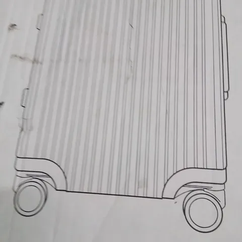 BOXED LUGG TRAVEL SUITCASE