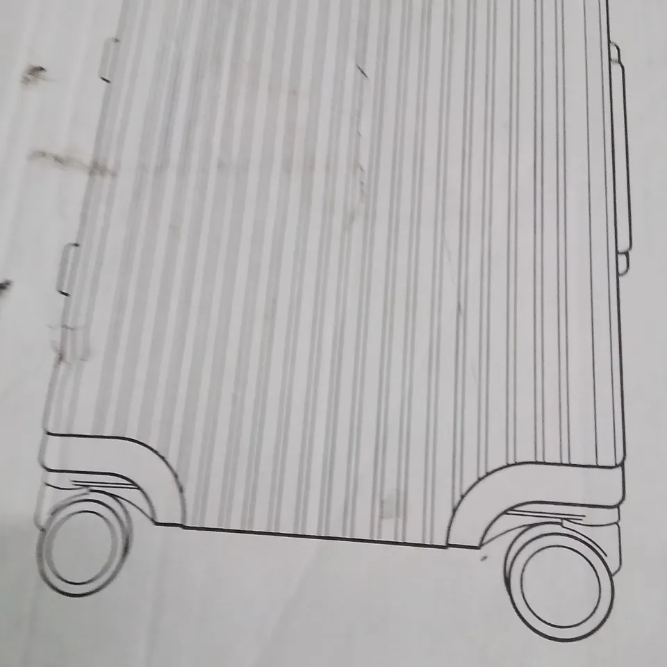BOXED LUGG TRAVEL SUITCASE