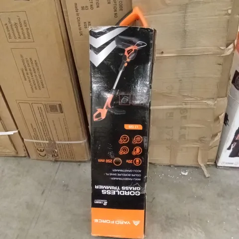 BOXED YARDFORCE CORDLESS GRASS TRIMMER 