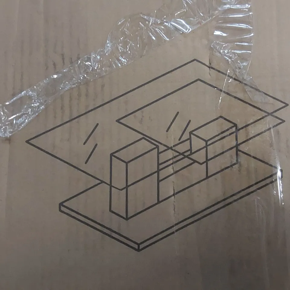 BOXED HENNING COFFEE TABLE - MATT WHITE (2 BOXES)