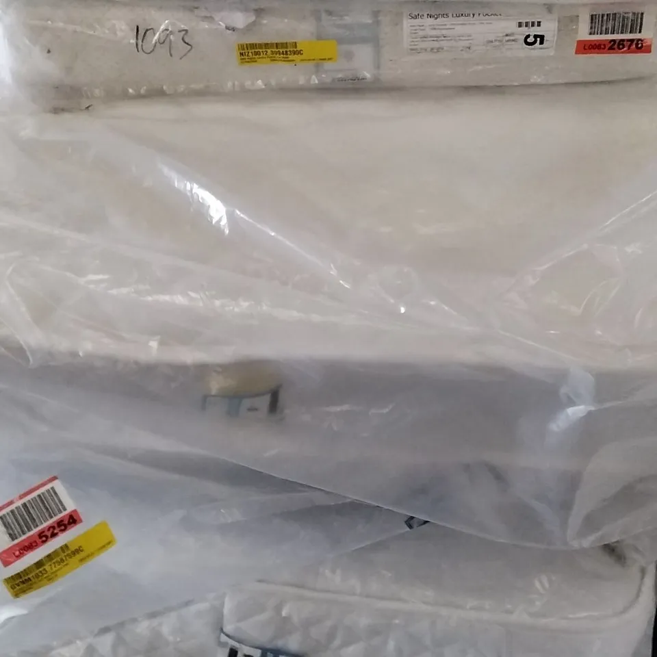 QUALITY BAGGED SERENITY HYBRID COIL AND MEMORY FOAM SINGLE 3FT MATTRESS