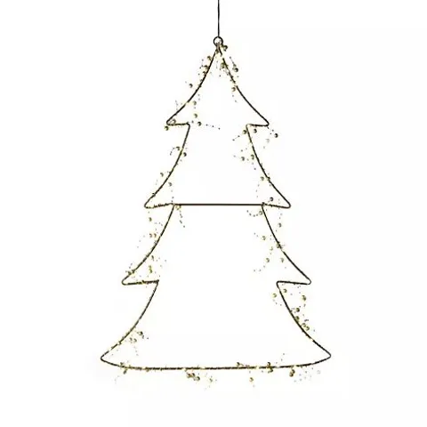 PRE LIT BEADED TREE