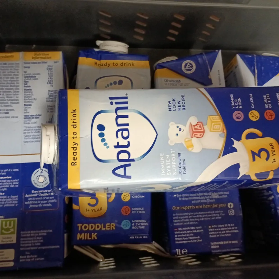 5 APTAMIL 1+ YEAR TODDLER MILKS (5X1L)