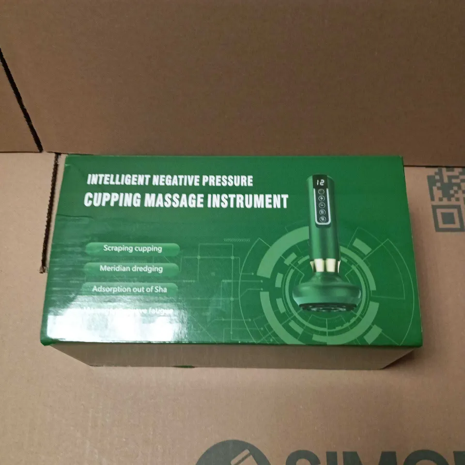 INTELLIGENT NEGATIVE PRESSURE CUPPING MASSAGE INSTRUMENT