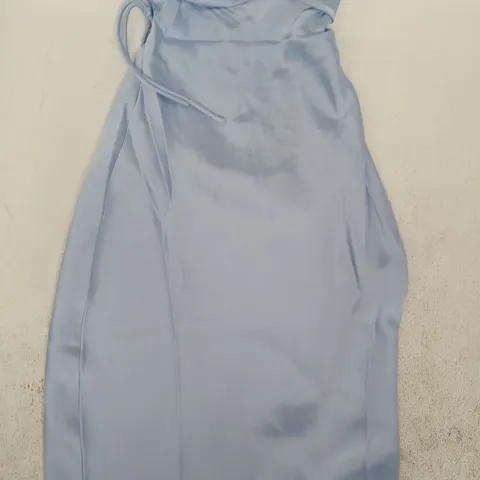 WHITE FOX IT'S NOT THE SAME MAXI DRESS IN BABY BLUE SIZE XXS