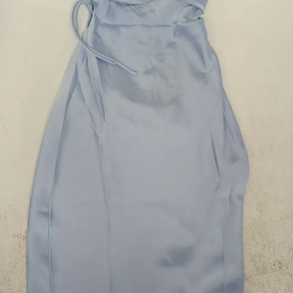 WHITE FOX IT'S NOT THE SAME MAXI DRESS IN BABY BLUE SIZE XXS