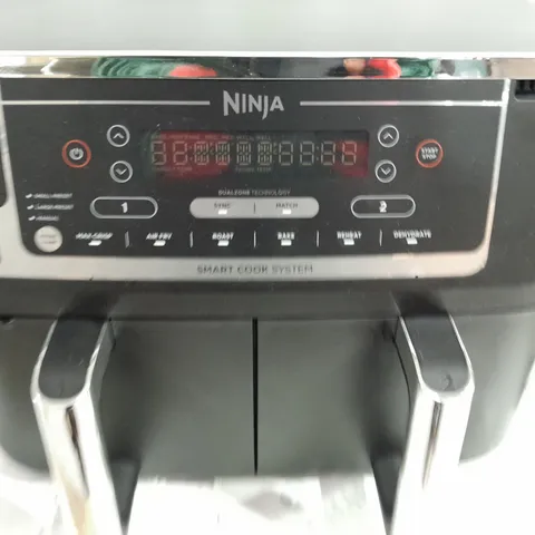 BOXED NINJA FOODI MAX 9.5L DUAL ZONE AIRFRYER AF451UK