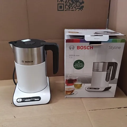 BOXED BOSCH STYLING KETTLE TWK8631GB